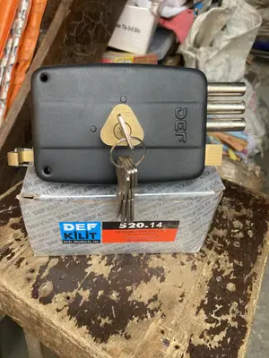 Def Kilit Locks And Handles Co140mm Cylindrical Rim Lock