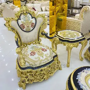 Luxury 8 Seater Marble Top Dining Table Set.