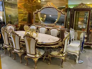 Luxury 8 Seater Living Room Fabric Made Sofa Chair.