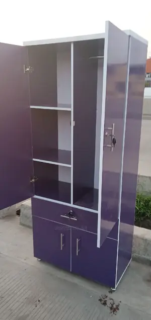 32 Inches Wardrobe Purple