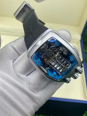 Bugatti Rubber Strap Wristwatch