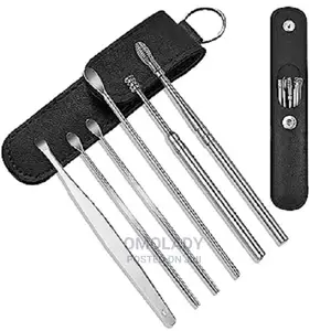 Ear Wax Cleaning Kit, 6 PCS Ear Pick Tools, Wax Removal Kit