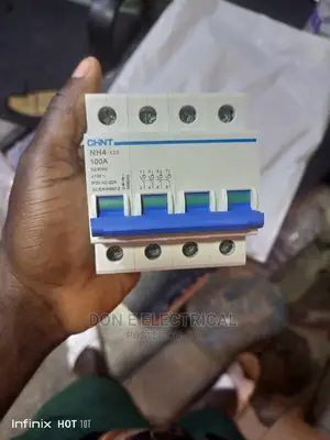 100A 4pole MCB Breaker Chint