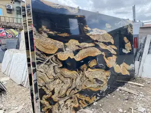 Italian Titanium Gold Granite/Marble Slab