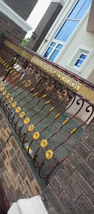 Strong Latest Design Rot Iron Handrail for Your Homes Etc