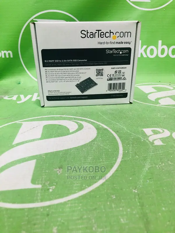 Startech M.2 (NGFF) SSD to 2.5in SATA Adapter