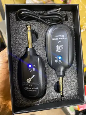 A8 UHF Wireless Guitar Transmitter Receiver Set 730mhz 50M