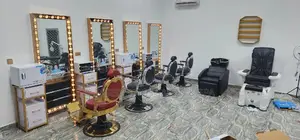 Chrome Barbing Chair