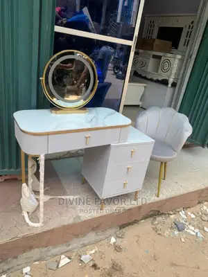 Mirror Console Table With Chair