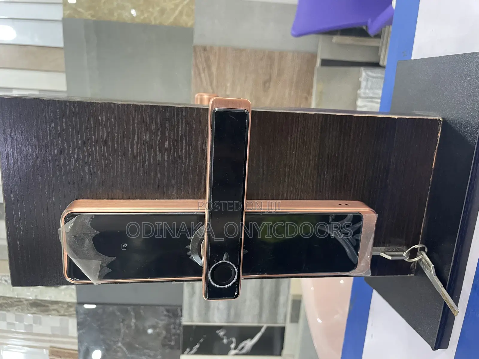 Fingerprint, Cardkey and Code Security Handle