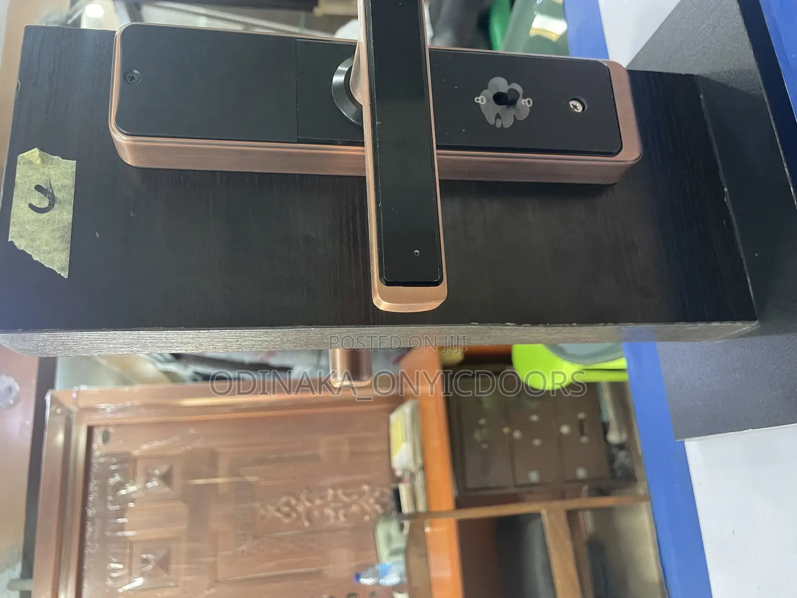 Fingerprint, Cardkey and Code Security Handle