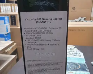 New Laptop HP Victus 16 8GB Intel Core I5 SSD 512GB