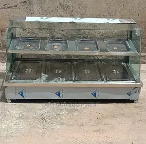 Grade 1 Stainless Steel Food Display Warmer 4plates.