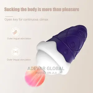 3 in 1 Ice Cream Cone Shape Sucking Vibrator Clit Sucker