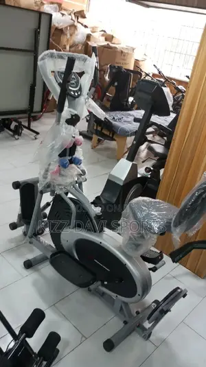 Elliptical Trainer With Stepper and Twister