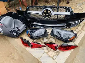 GLE 2021 AMG Complete Front Bumper With Lights