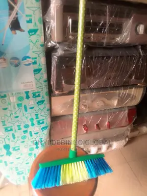 Sweeping Brush or Broom With Wooden Handle