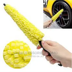 Car Tire Brush Car Wheel Rim Tire Sponge Brush Corn Cob Desi