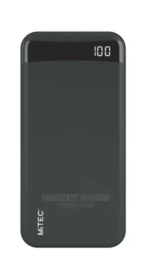Mitec Mipower 10,000mah Power Bank, Fast Charge Multi- Ports