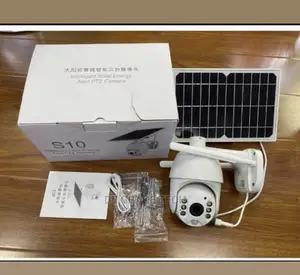 Solar Power Wireless Outdoor 4G PTZ Camera