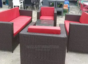 Quality Rattan Outdoor 7 Seaters With 1 Table