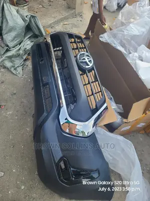Complete Front Bumper Hilux 2020-2023