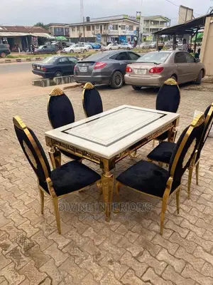Marble Dinning Sets With Chairs