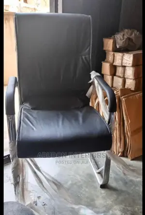 Office Waiting Black Chair