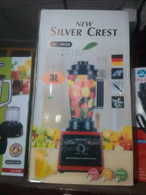 Silvercrest Commercial Blender With Two Cups - 3l - 8000w