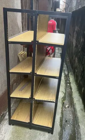 Wooden Supermarket Store Racks