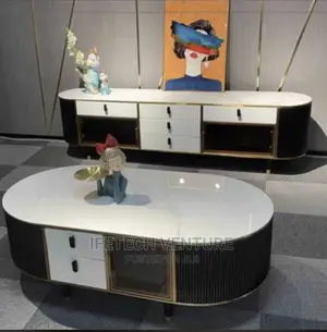 Foreign TV Stand With Center Table