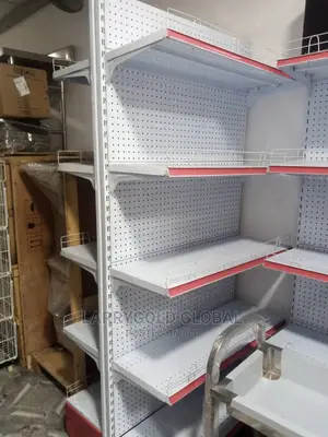 Imported Top Quality Double Sided Supermarket Shelves