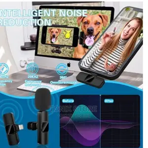 Lapel Microphone for Both iPhones and Typec Android