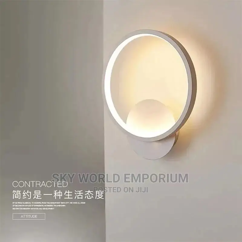 White Lef Wall Bracket