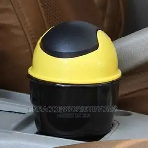 Mini Car Trash Bin With Lid