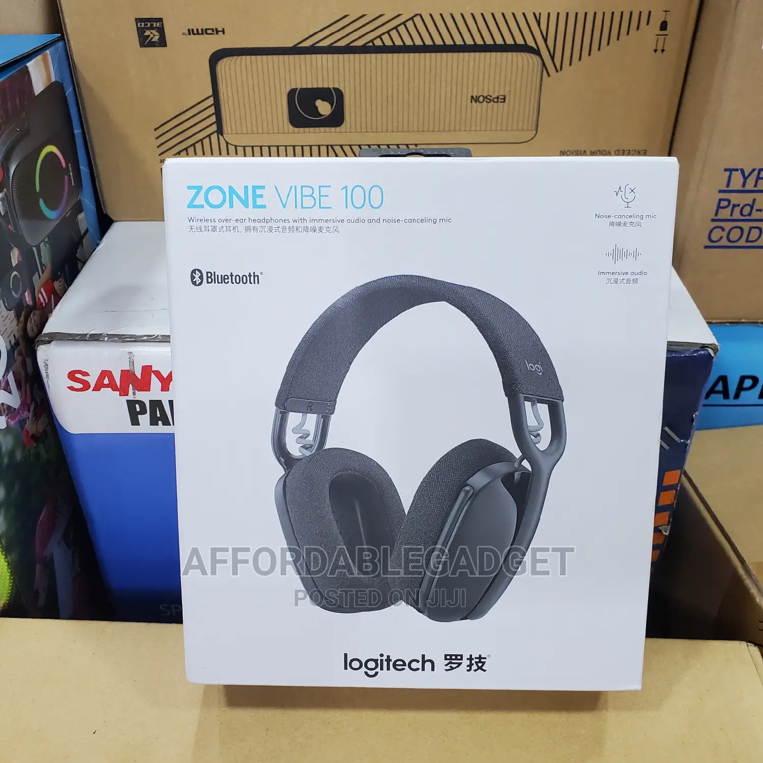 Logitech Zone Vibe 100 Wireless Headset