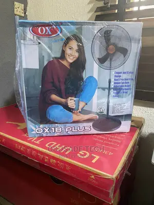 Ox 18'' Black Ox Plus Standing Fan