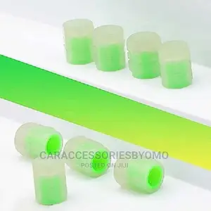 4PCS Car Tire Valve Cap Glow in Dark