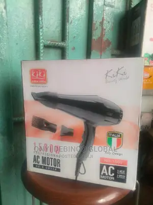 Kiki New Gain Salon Hair Dryer With Afro Comb NG-1500
