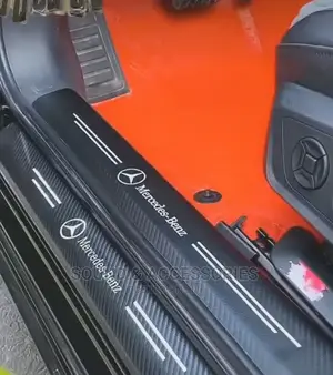 Mercedes Benz Branded Car Door Step Protective Sticker