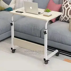 Adjustable Movable Bedside Laptop Table With Wheels
