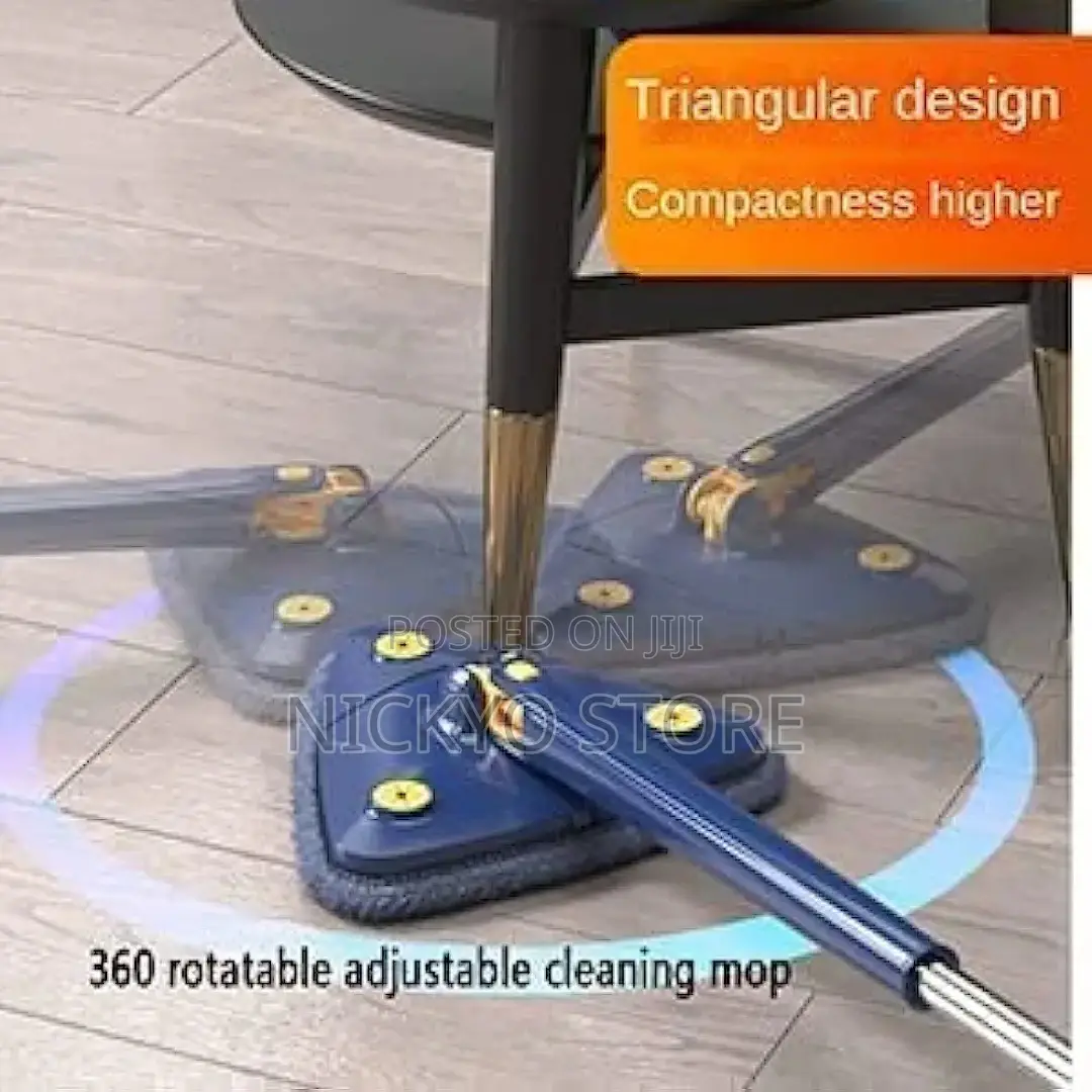 Rotatable Adjustable Triangle Multifunctional Cleaning Mop