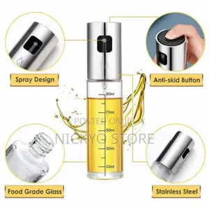Glass Oil Spray Diffuser With Scale Dispenser Bottle