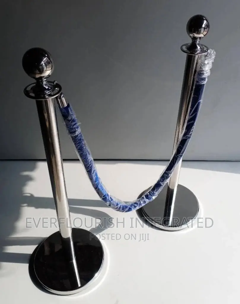Stanchion Barrier Queue Control