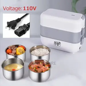 Electric Lunch Box Pluggable Heating Single / Double Layer