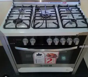 Semi Industrial Scanfrost Cooker 5burners 90by60cm
