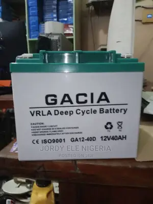 Gacia Solar Battery 40ah 12V.