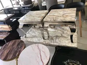 Set of Marble Center Tables