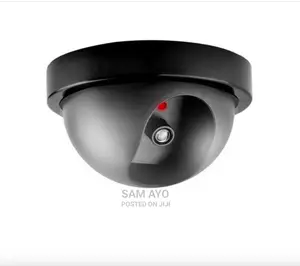 Fake Dummy Surveillance Security Camera With Flash