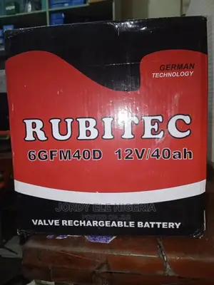 Rubitec Solar 12V 40ah Battery